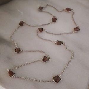 Druzy necklace